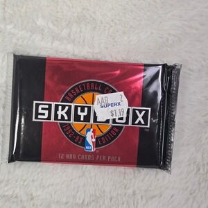 1992-93 SkyBox NBA Basketball Cards Factory Sealed Packs Series 1 Vtg